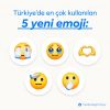 Türkiye'nin favori emojileri