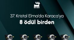 Karaca'ya 8 Kristal Elma
