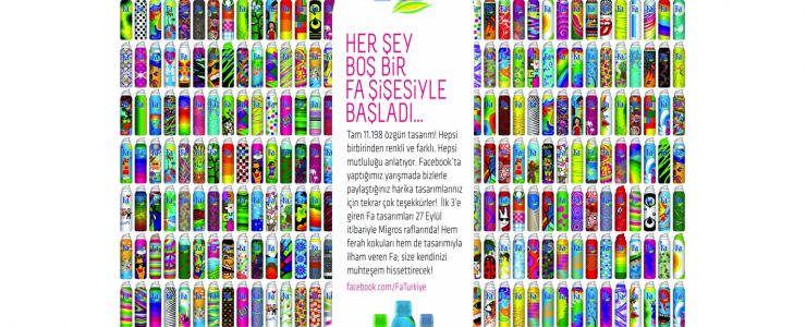 Fa için mutluluğun resmini çizdiler