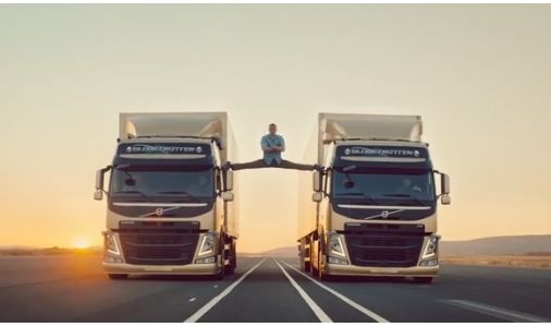 Van Damme, Volvo FM için kamera karşısına geçti