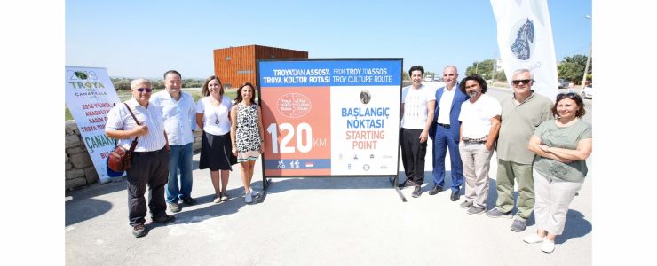 UNDP Türkiye&rsquo;nin İyi Niyet Elçisi &ldquo;Troya Kültür Rotası&rdquo;nı ziyaret etti