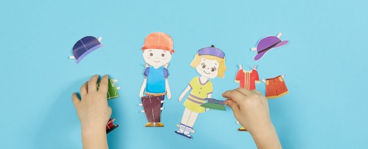 Kargo Paketlerine cocuk yaratıcılığı