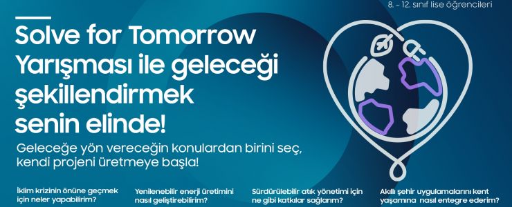 Samsung’tan “Solve for Tomorrow” bilim yarışması