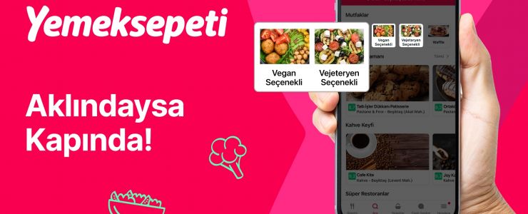YemekSepeti'nden Vegan menü