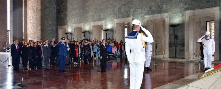 TÜHİD Anıtkabir'de