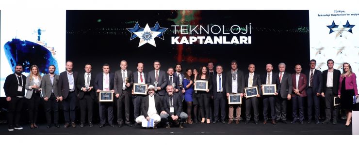 TEKNOLOJİ KAPTANLARI ÖDÜLLENDİRİLDİ