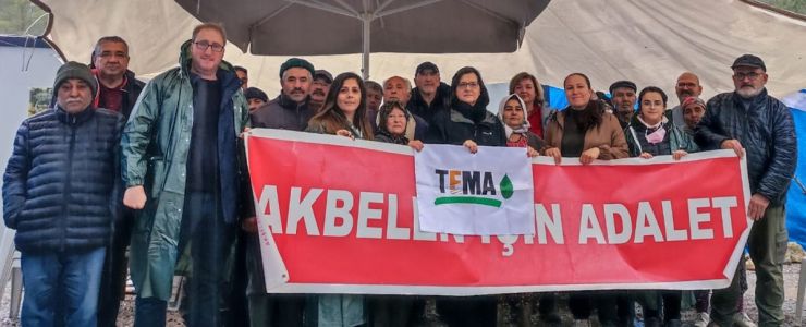 TEMA Vakfı’ndan Akbelen’e Destek 