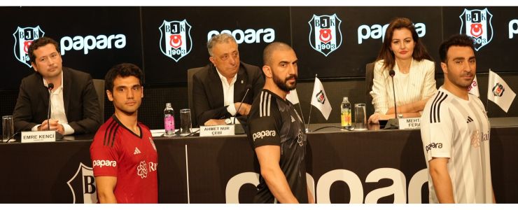 Beşiktaş JK ile Papara sponsorluğu genişledi