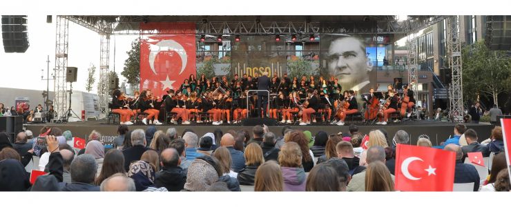 DOĞUŞ ÇOCUK SENFONİ ORKESTRASI, CUMHURİYET'İN 100. YIL KONSERİNE HAZIRLANIYOR