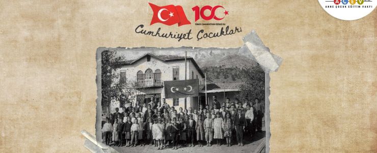 AÇEV çocuklarla 100.yılı kutlayacak