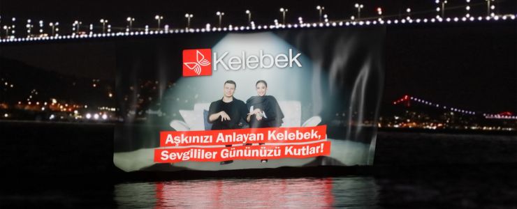 Kelebek Mobilya’nın Reklam Filmi İstanbul Boğazı’nda