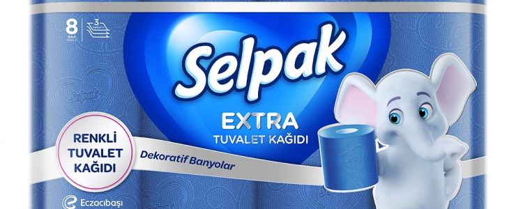 Selpak'lar renklendi