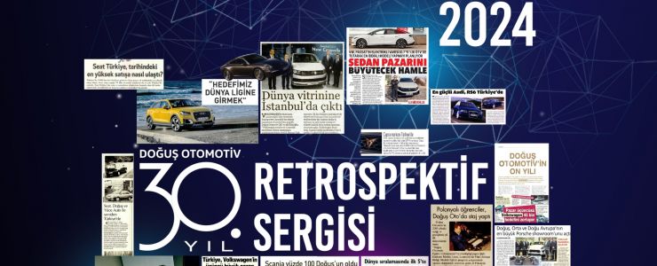 Doğuş Otomotiv’in 30 yılı retrospektif sergide