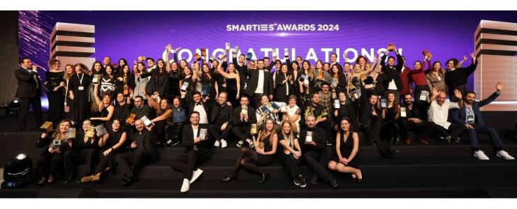 SMARTIES AWARDS Ödülleri takdim edildi