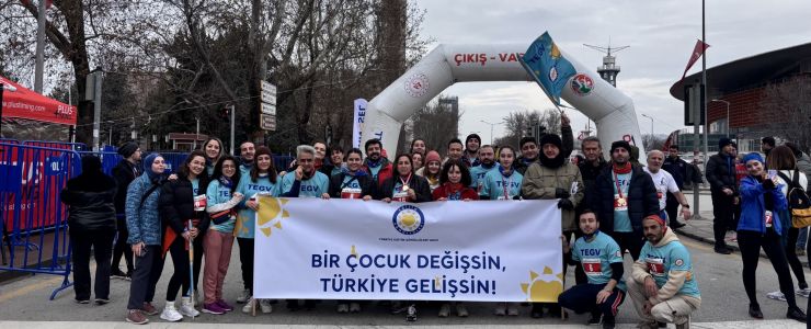 TEGV Atatürk Koşusu ile 163 çocuğa eğitim desteği