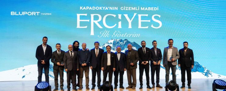 ERCİYES’’ BELGESELİ İLK GÖSTERİMİNİ YAPTI