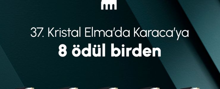 Karaca'ya 8 Kristal Elma