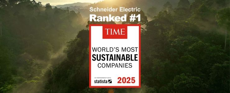 Schneider Electric, En Sürdürülebilir Şirket