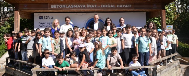 QNB TÜRKİYE’DEN ÇOCUKLARA “SU BİLİNCİ” ÇAĞRISI