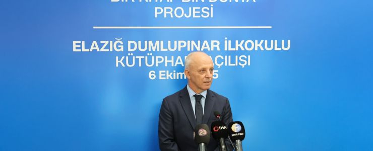 Gedik Yatırım 8. Kütüphanesini Elazığ’da Açtı