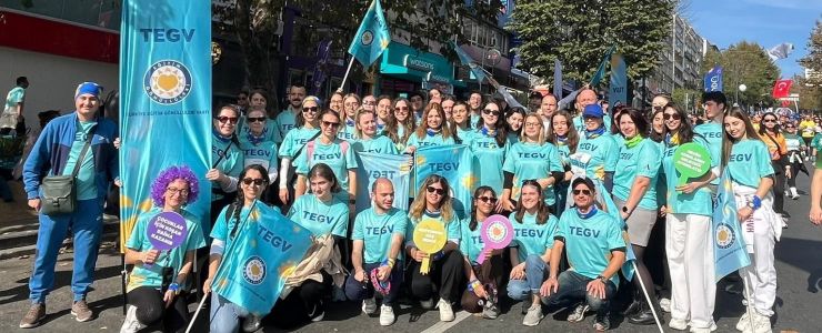 TEGV 47. İstanbul Maratonu’na katıldı