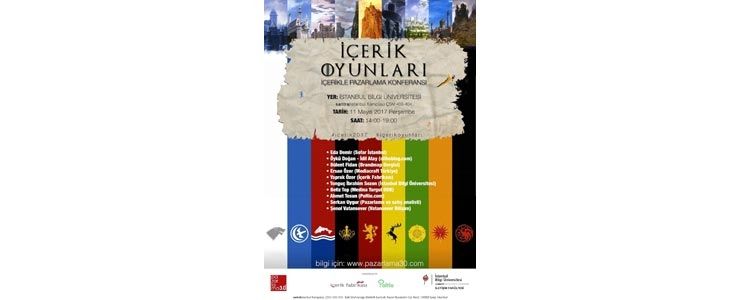 İçerikle Pazarlama Konferansı 11 Mayıs&rsquo;ta Bilgi Üniversitesi&rsquo;nde 