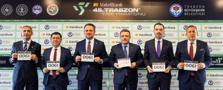 VakıfBank 45. Uluslararası Trabzon Yarı Maratonu 23 Şubat'ta