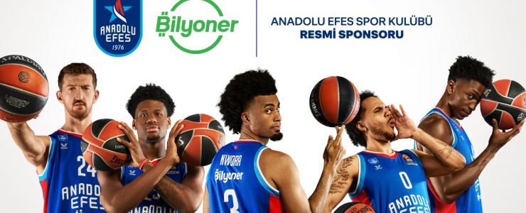 Bilyoner ile Anadolu Efes iş birliği 6. yılında