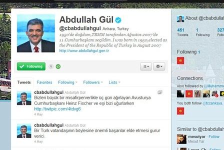 Cumhurbaşkanı Abdullah Gül'den sosyal medya kampanyası... 