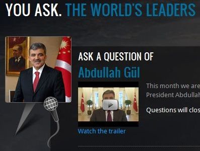 Cumhurbaşkanı Abdullah Gül YouTube'dan soruları yanıtladı