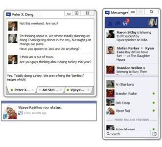 Facebook Messenger hizmete girdi
