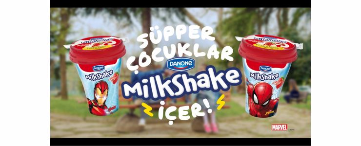 Danone Milkshake'in Yeni Reklam Filmi İzlyecililerle Buluştu