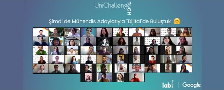 IAB UniChallenge Tech Google'ın desteğiyle online gerçekleşti