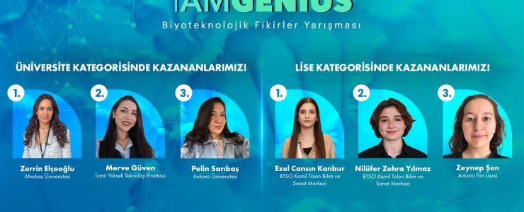 Amgen Türkiye “IamGenius” ile gençleri ödüllendirdi