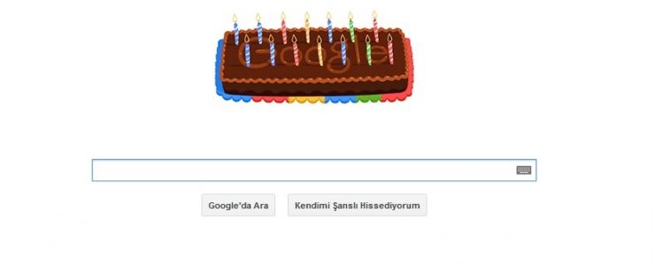 İyi ki doğdun Google!