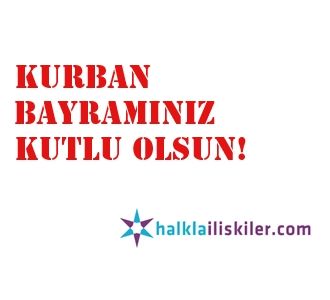 KURBAN BAYRAMINIZ KUTLU OLSUN!