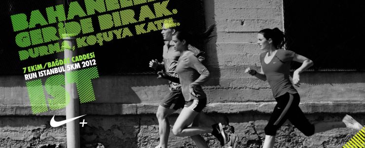 Nike'dan Run İstanbul'a davet...