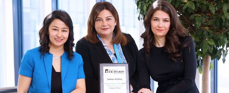 THE PEER AWARDS'dan Sabancı Gönüllüleri&rsquo;ne büyük ödül