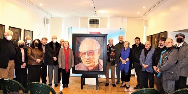 TGC Basın Müzesi’ne Yaşar Kemal’in tablosu asıldı