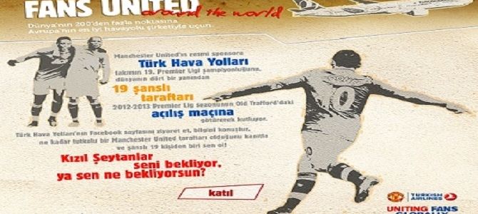 Türk Hava Yolları Old Trafford’a uçuruyor
