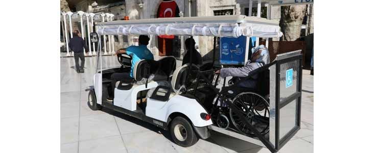 Eyüpsultan'da golf araçlı özel hizmet 
