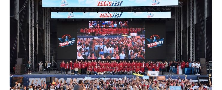 Teknofest İstanbul'u yarım milyon kişi ziyaret etti
