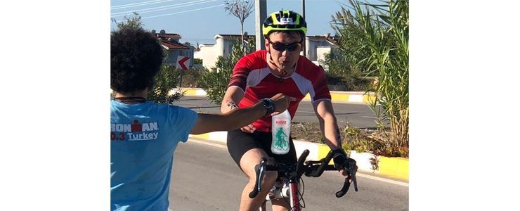 Ironman yarışlarında 100 ton Hayat Su içildi