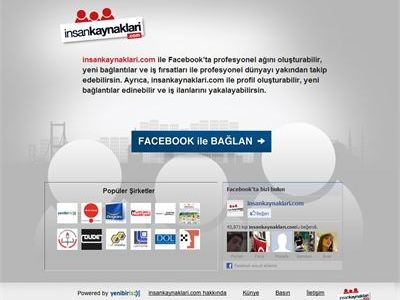 Yenibiris.com'dan Facebook uygulaması