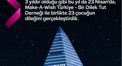 QNB KRİSTAL KULE MAVİYE BÜRÜNDÜ