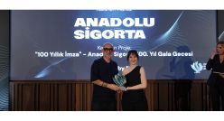 Anadolu Sigorta &ldquo;Yüzyıllık İmza&rdquo; Galasına Ödül