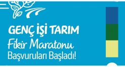 Genç İşi Tarım Fikir Maratonu başvuruları başladı