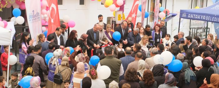 KEDV'den Antakya Belediyesi iş birliği ile yeni merkez