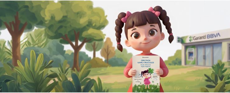 Öykü&rsquo;ye İlham Garanti BBVA&rsquo;nın Şubesinde Geldi!