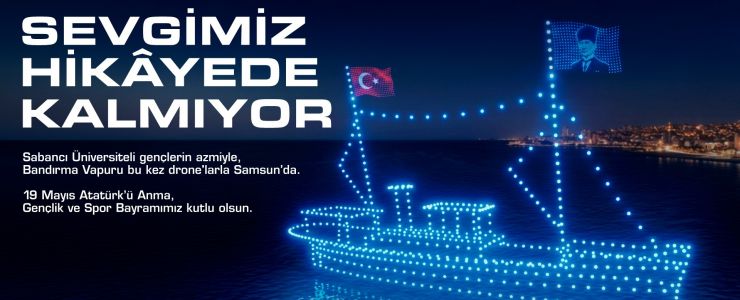 BANDIRMA VAPURU GÖKYÜZÜNDE HAYAT BULDU